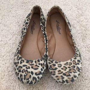 Leopard print Lucky brand flats
